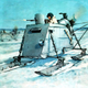 Illustration for article titled Sikorskys Motorized Sleigh And Other Forgotten Soviet Snowmobiles